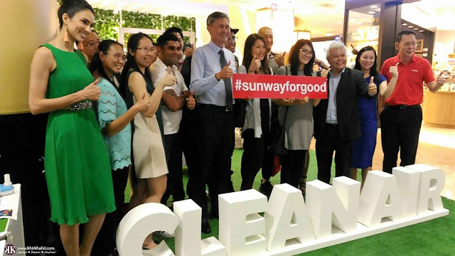 Sunway Foor Good, Clean Air - Smoke Free Environment Project, Sunway REIT,