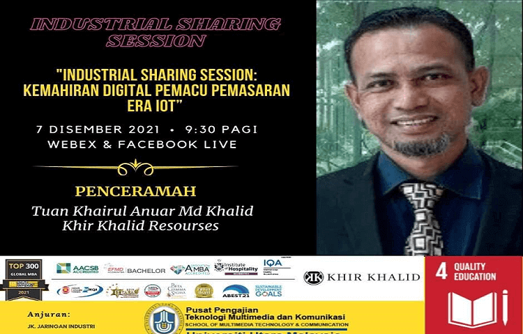 Industrial Sharing Session: Kemahiran Digital Pemacu Pemasaran Era IoT