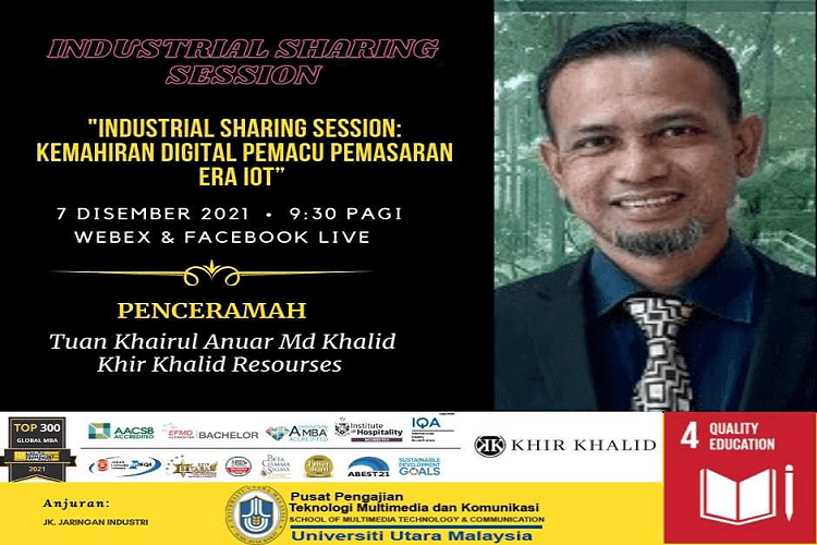 Industrial Sharing Session: Kemahiran Digital Pemacu Pemasaran Era IoT